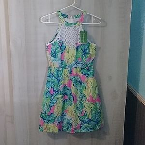Lilly Pulitzer Kinley Pink Sunset Dress 00